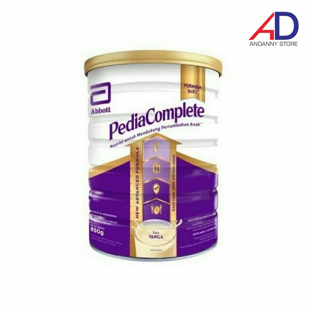 PEDIACOMPLETE VANILA 850GR (1-10 TAHUN) / SUSU PENAMBAH BERAT BADAN ANAK