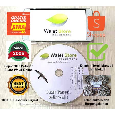 Suara Panggil Walet Selir Walet CD