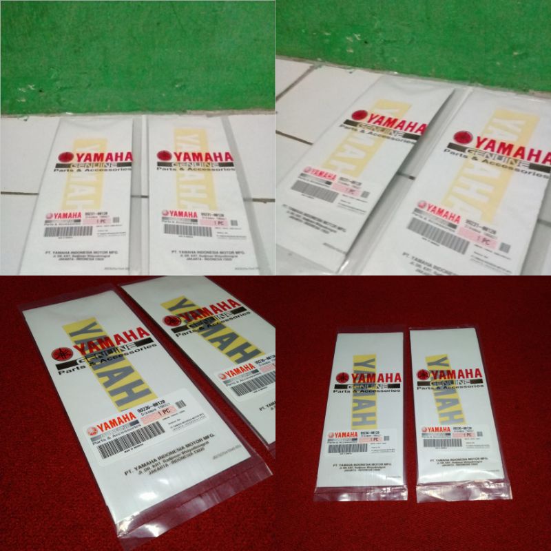 STIKER COVER SHOK SET F1ZR ORI YGP FIZR FIZ F1Z R VEGA STRIPING KUPINGAN SHOCK KUPING SPAKBOR FORK