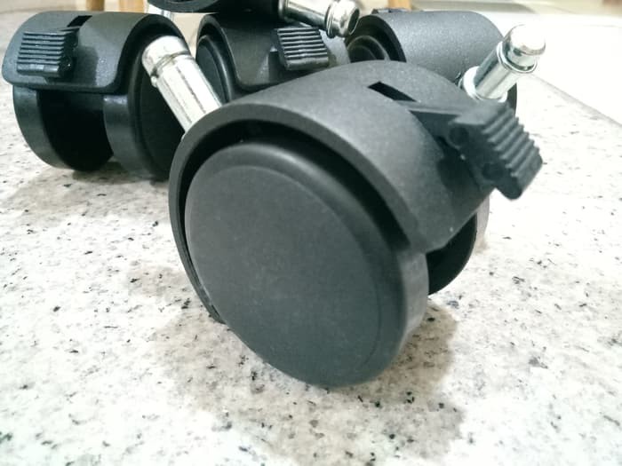 Pusat grosir SPAREPART KURSI KANTOR RODA REM paling murah dikota bekasi