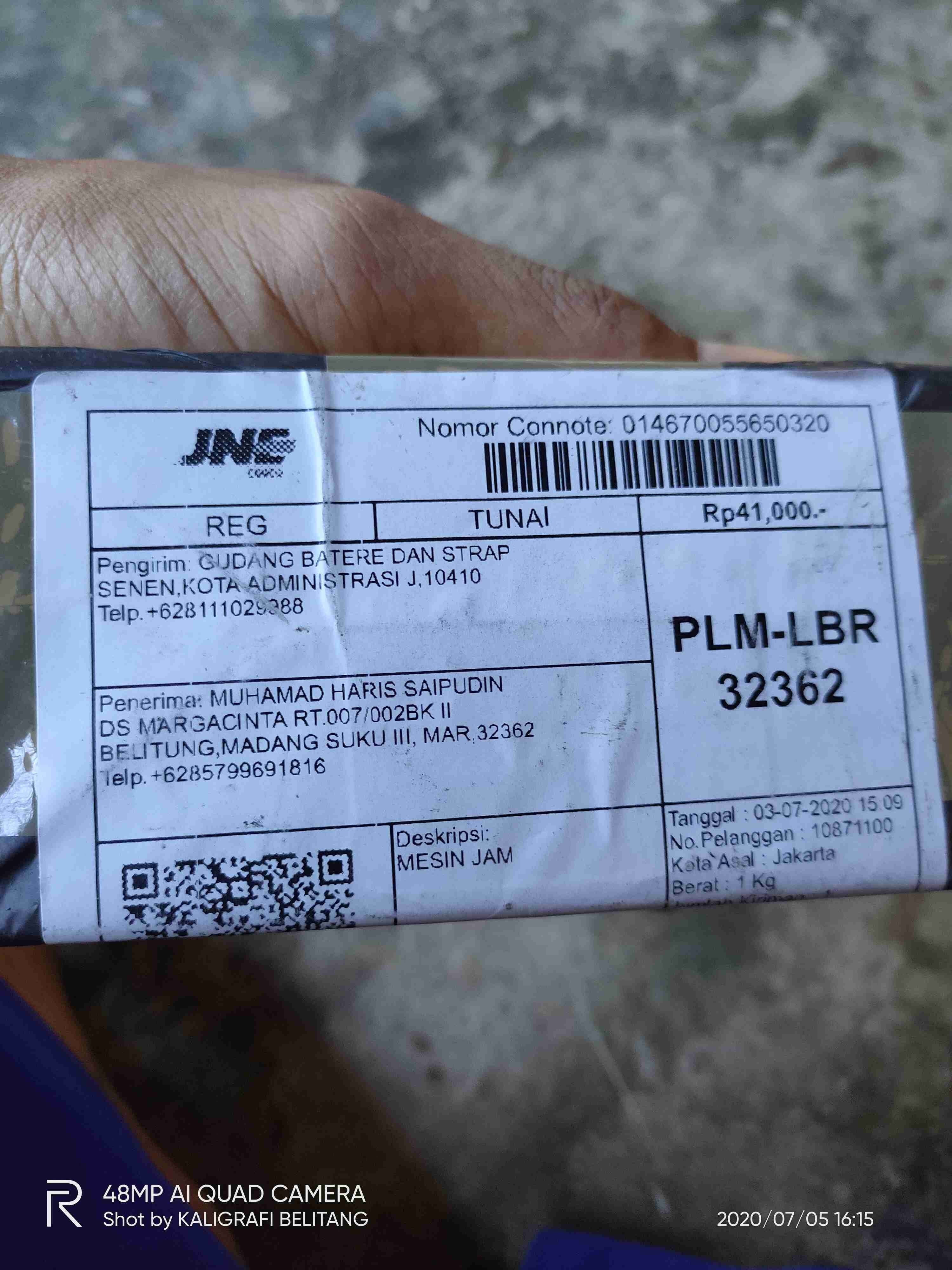 Mesin Jam Dinding 12888 14.6mm Original Taiwan