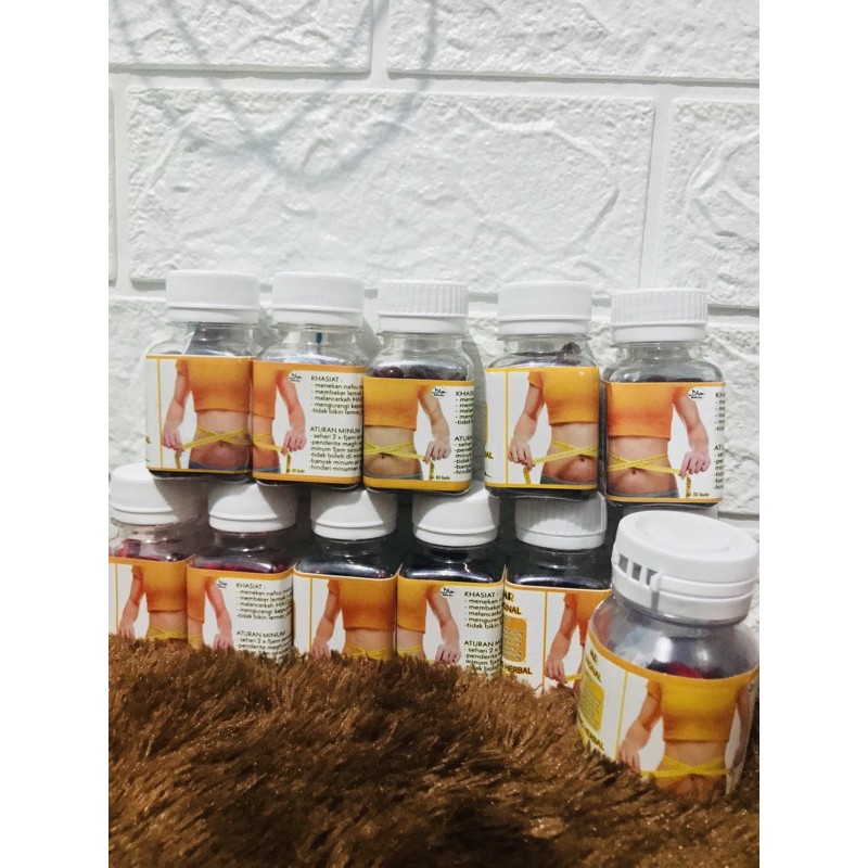 Pelangsing Mr Herbal Original / Obat Diet Murah