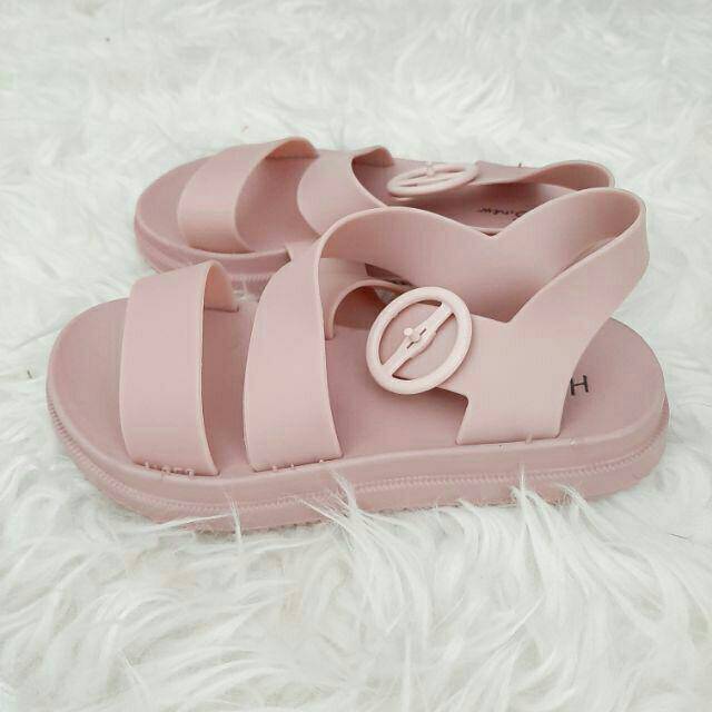 Sandal Anak Cewek Jelly Tali Silang / Sandal Tali Strip Gladiator Anak