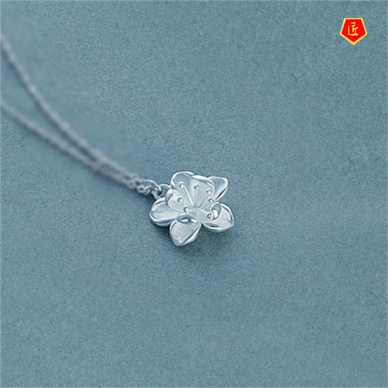 [Ready Stock]Flower Pendant Korean Simple Fashionable Temperamental All-Match