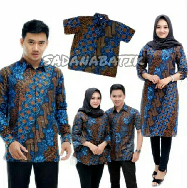 Sadana Batik - (1) Kemeja Batik Anak Size Terlengkap Kid Fashion Seragam Sekolah