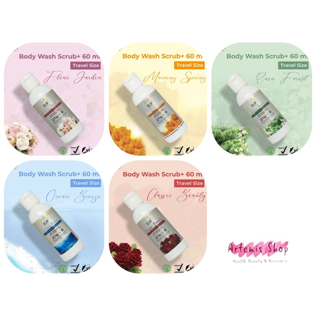 Ren Payaya Body Wash Scrub 60ML