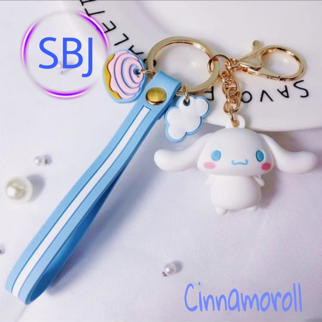 Gantungan Kunci Keychain gift souvenir unik karakter SANRIO-Cinamon