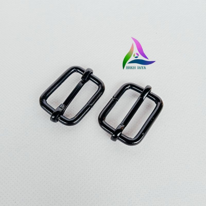Ring Jalan Tas Besi / Ring Kotak Tas Besi Ukuran 2.5 Cm Hitam