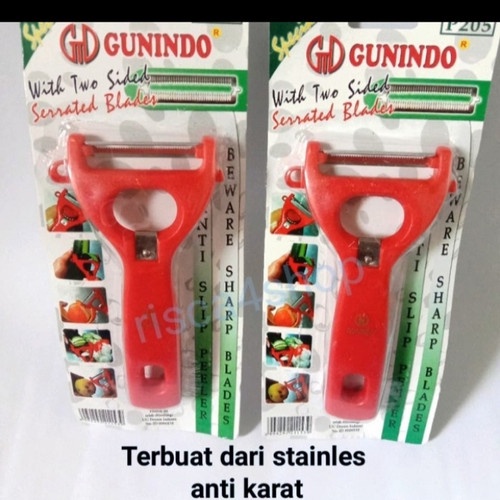 Alat Kupas Kulit Sayur / Alat Pengupas Kulit Buah/ Peeler Gunindo P205