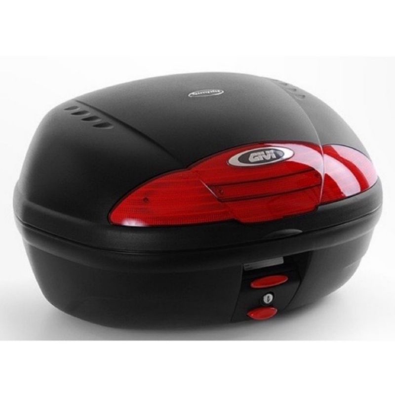 BOX MOTOR GIVI E45N / TOP BOX GIVI E45N / ORIGINAL GIVI INDONESIA / MIKA MERAH