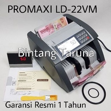 Mesin Penghitung Uang Promaxi LD-22VM Money Counter Promaxi LD-22VM Mesin Hitung Uang PROMAXI ld22vm