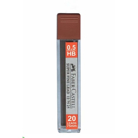

Isi Pensil Mekanik Faber Castell HB 0.5 mm