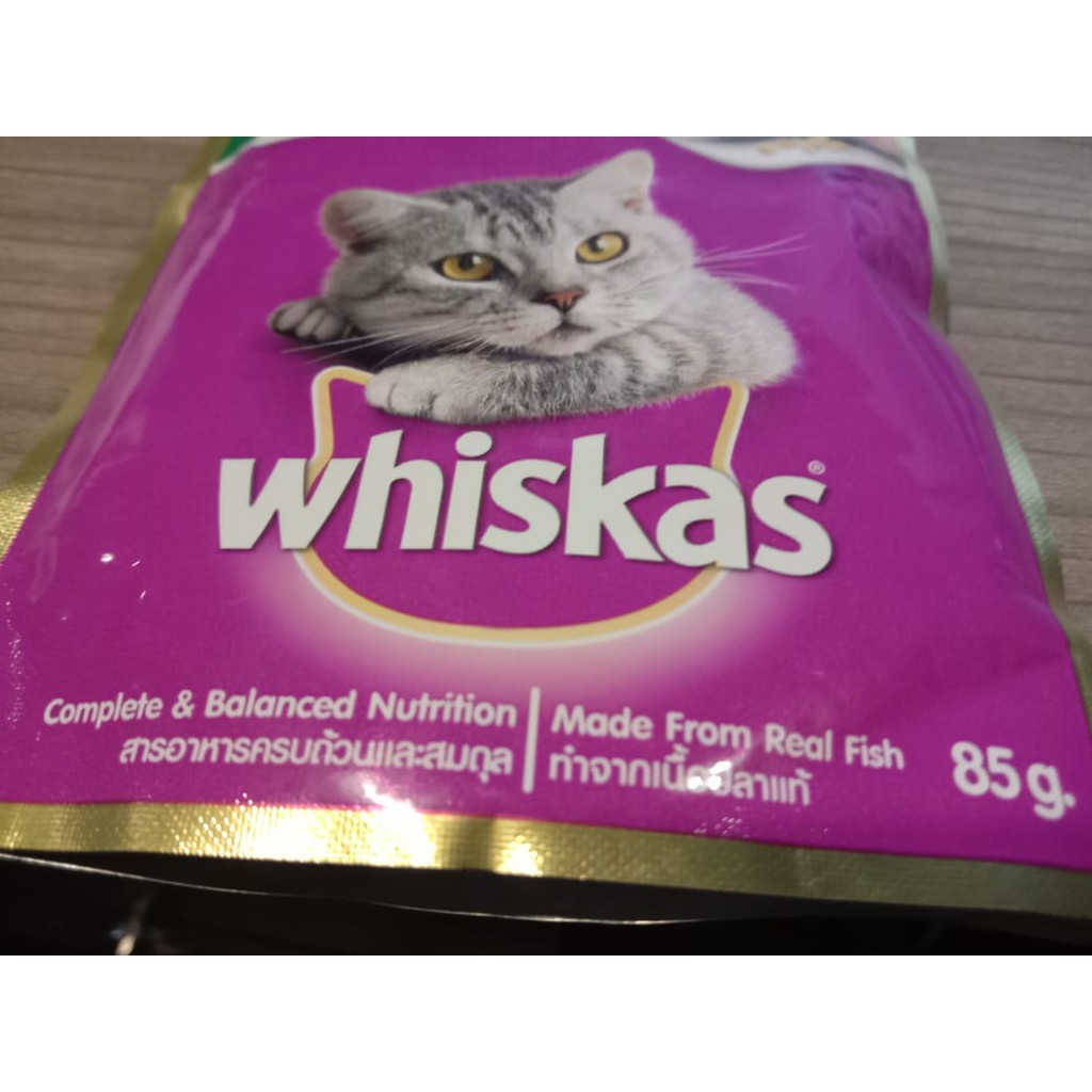 Makanan Kucing WHISKAS SASET / Cat food Whiskas Adult Pouch / Saset 85gr