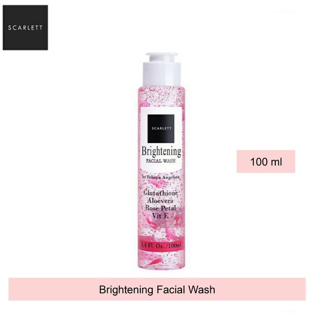 Scarlett Brightening Facial Wash