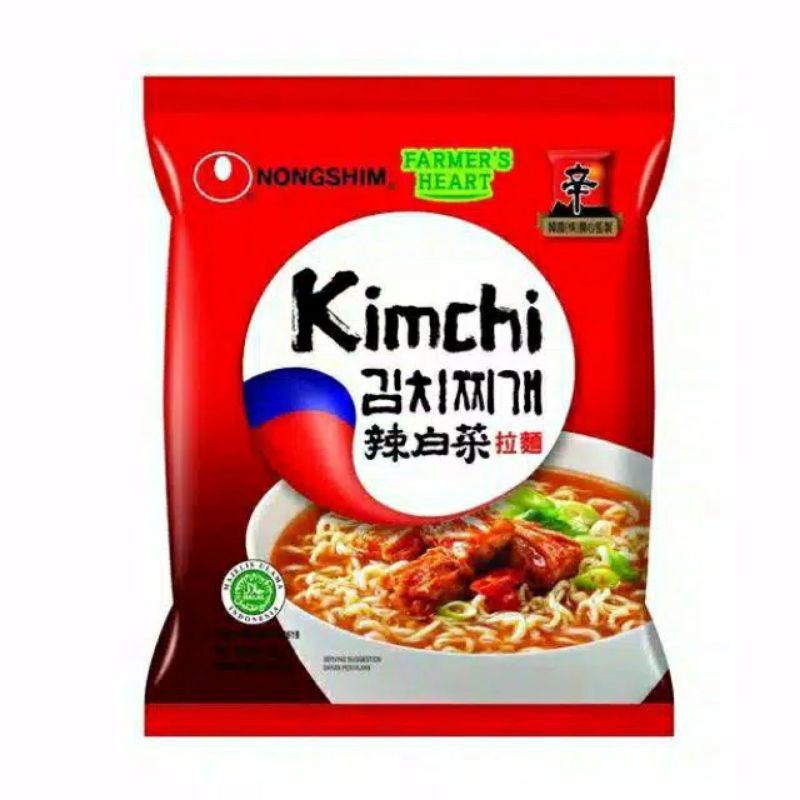 

[Logo HALAL] NongShim Kimchi Ramyun - Mie Instan Korea Nong Shim