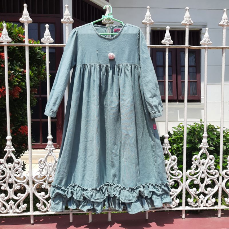 Preloved PL Gamis Anak Perempuan Brand Matahari Azizah