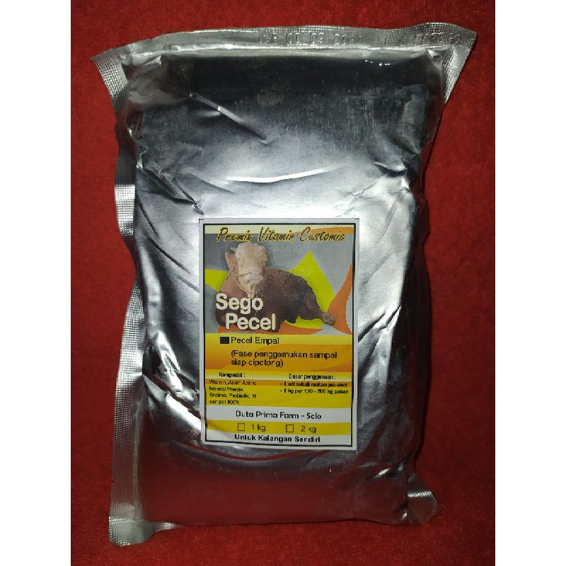 Premix Sego Pecel (Pecel Empal)