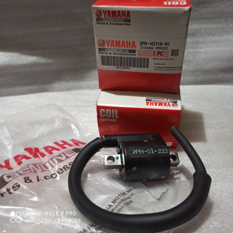 coil Miom3 Mioz fino125 mio125cc original ygp 2PHH231001