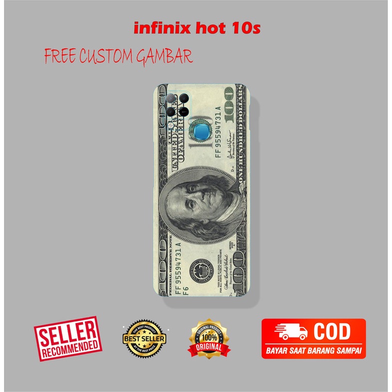 GARSKIN/STICKER HANDPHONE INFINIX HOT 10S CUSTOM
