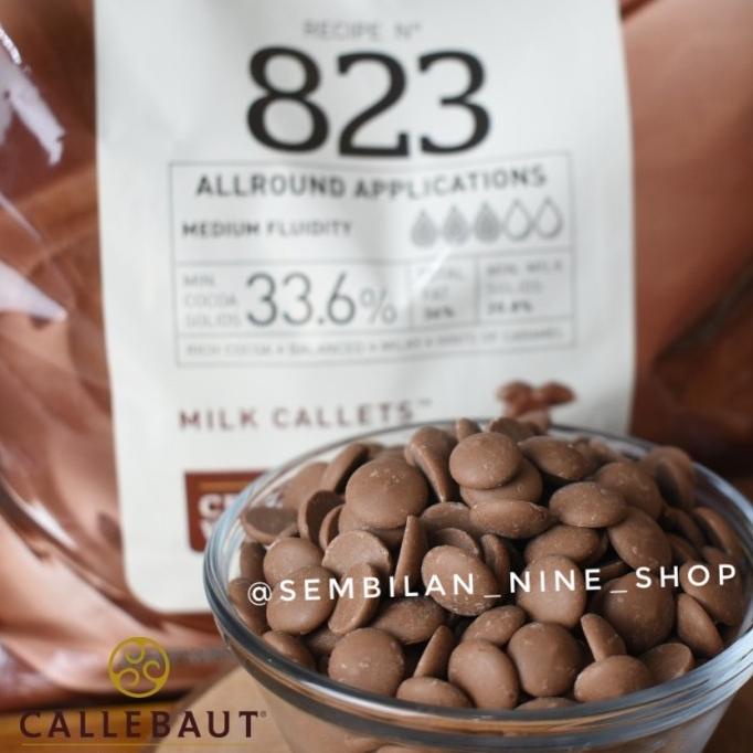 

[COD] CALLEBAUT 823 MILK Callets 33,6% MILK Chocolate Couverture 250 GRAM [COD]