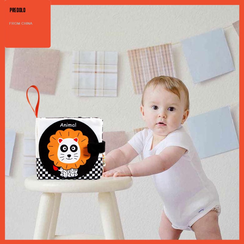 [In Stock] Baby Cloth Books Educational Early Education Toys No Deformation No Fading