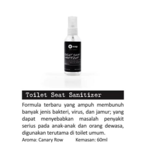 Dr Soap Toilet Seat Sanitizer 60ml