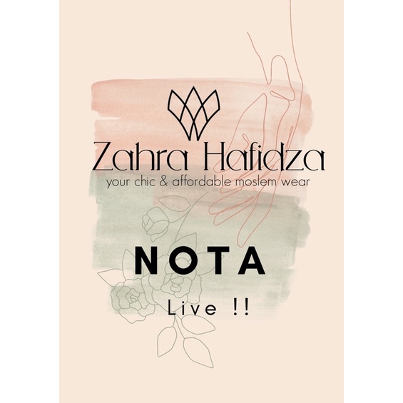 nota live zahra hafidza 1-50