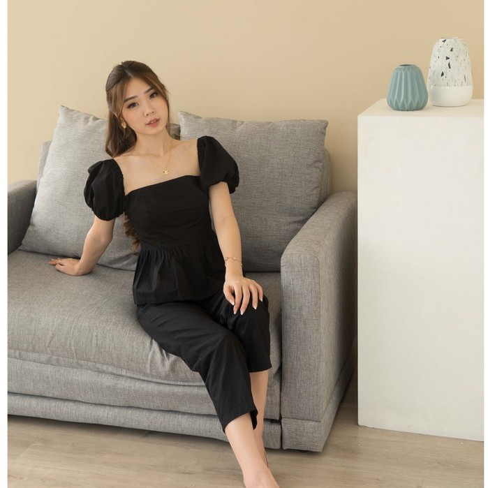 [ Marveile ] Faye Peplum Set-2