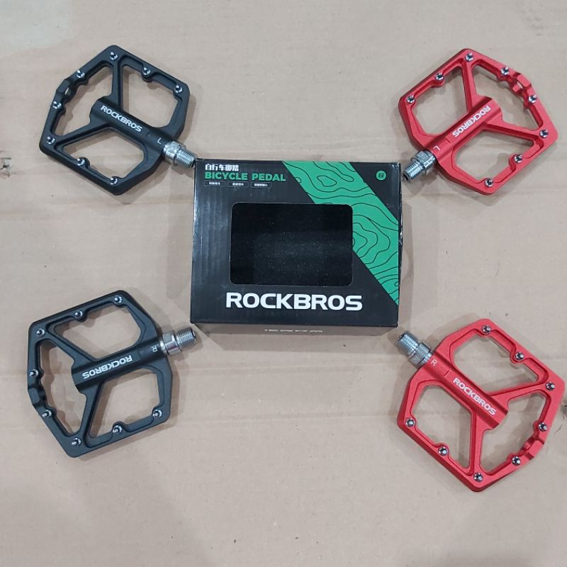 PEDAL SEPEDA ROCKBROS K203 ALLOY ALUMINUM WATERPROOF