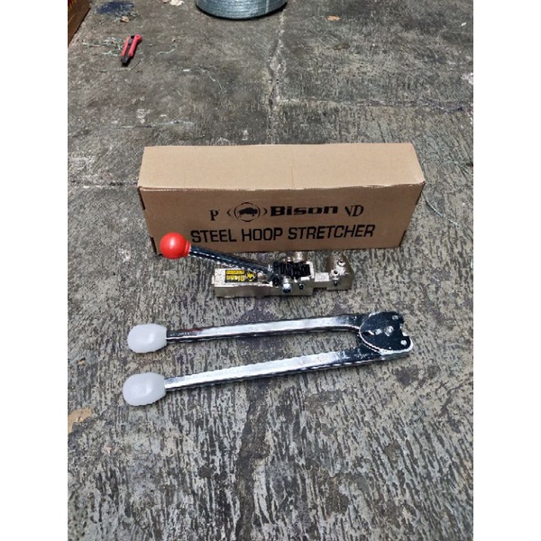 Klem besi 5/8 inch - alat klem besi 5/8 Bison - strapping plat BYSON