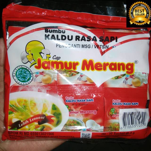 

PROMO KALDU ALAMI SEHAT CAP JAMUR MERANG 1 PACK