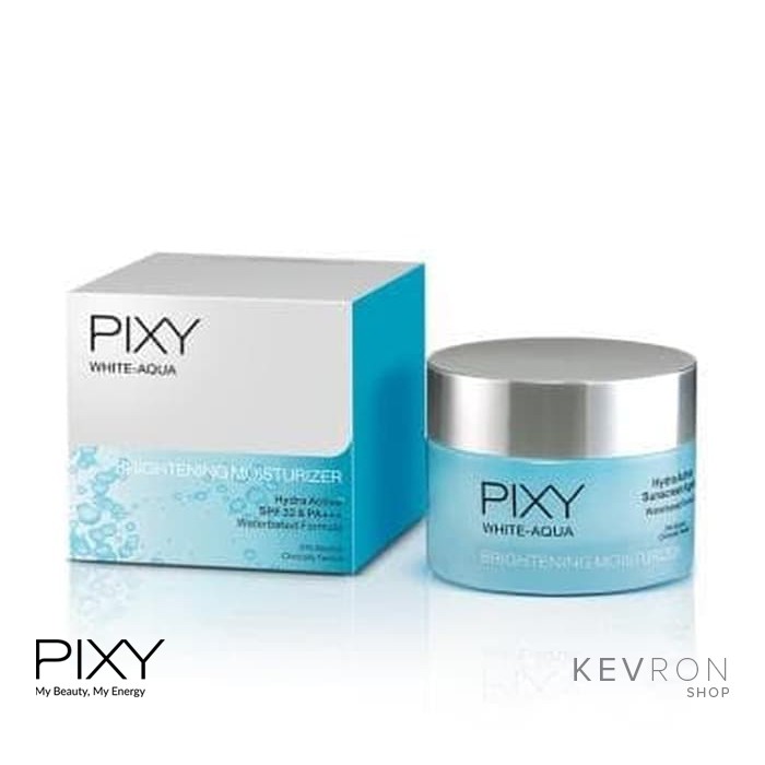 Pixy White Aqua Brightening Moisturizer Day Cream - Krim Siang Pelembab Wajah Pixy