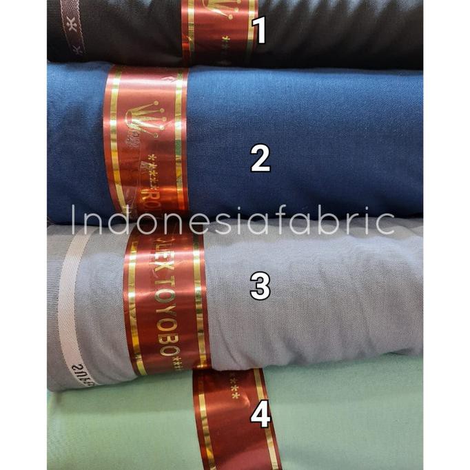 Kain Dan Bahan Kain Bahan Toyobo Sulam Toyobo Rolex Per 1 Meter Peralatan Jahit Shopee Indonesia