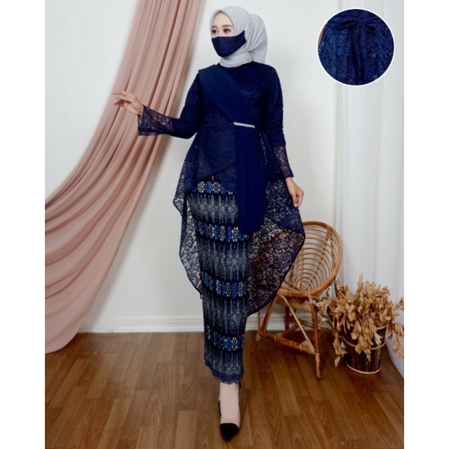 Kebaya soraya set kebaya brukat selendang/ketelan kebaya soraya /kebaya selendang /set kebaya soraya terbaru/kebaya wisuda/kebaya kondangan/kebaya srikandi/kebaya tunik /kebaya pesta /kebaya murah