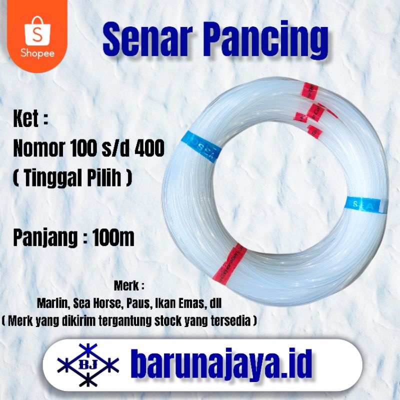 Senar Pancing - Senar Layangan No. 100 s/d 900