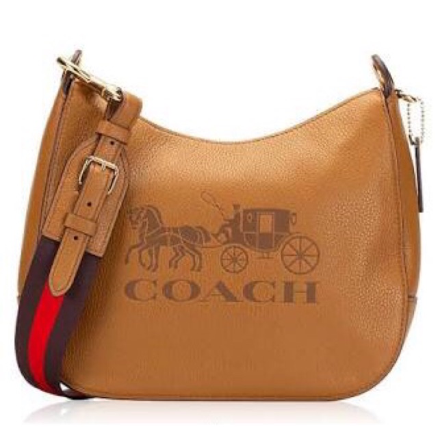 COACH JES LEATHER HOBO