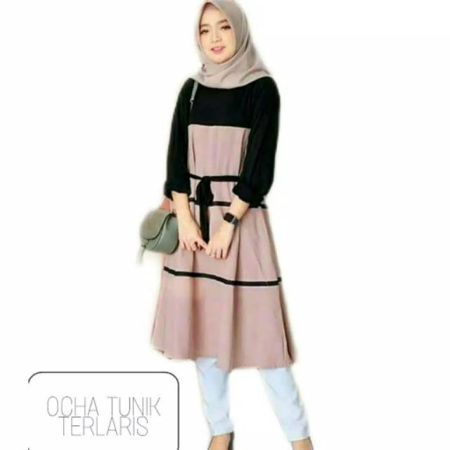 Ocha tunik atasan tunik terlaris fashio  remaja