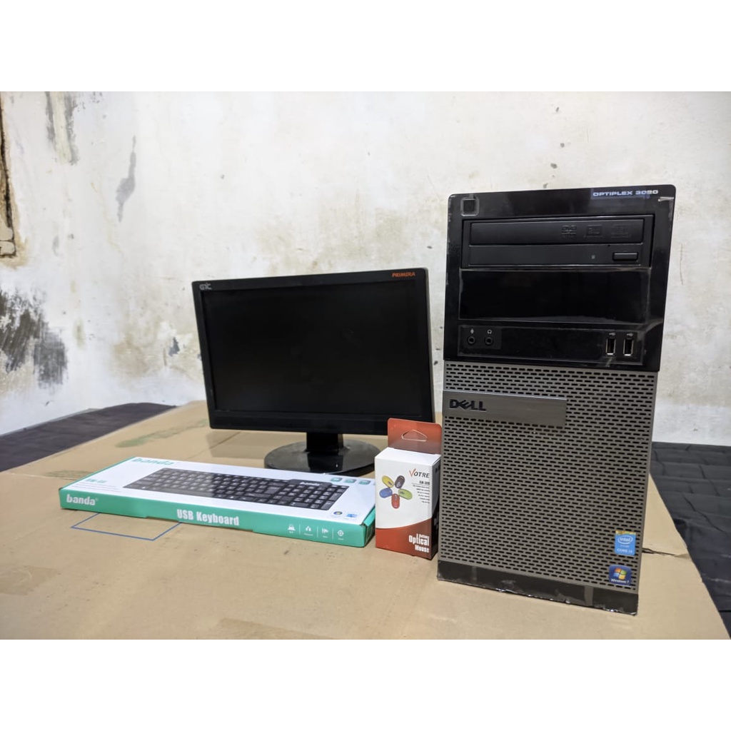 KOMPUTER BUILTUP FULLSET PC+LCD+KEYBOARD+MOUSE CORE i3,i5,i7 RAM 4GB HDD &amp; SSD