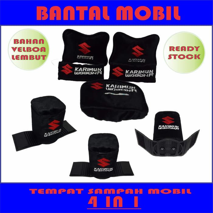 Bantal mobil karimun wagonR haedrest mobil sandaran jok mobil variasi