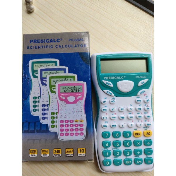 scientific calkulator kalkulator ilmiah presicalc pr88ms