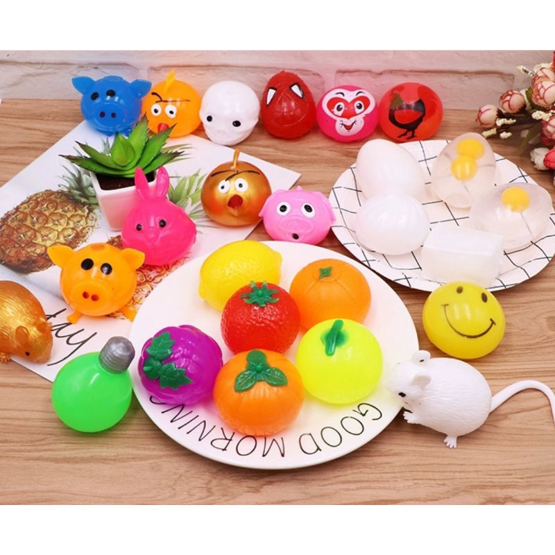 Splat Toy Squishy Anti Stress Ball Mainan Anak// Terapi Pereda Stress / Bola Banting