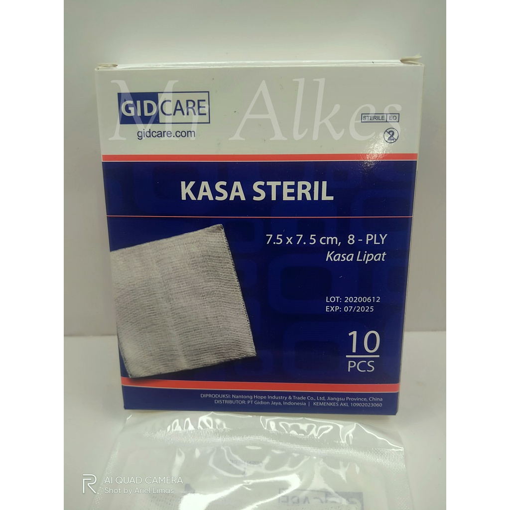 Kasa Steril Gidcare 16x16