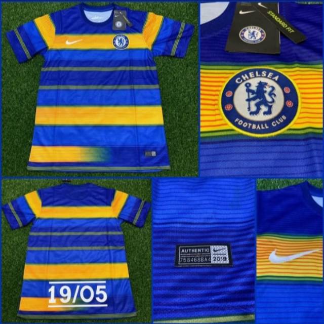 JERSEY BOLA CHELSEA TRAINING PREMATCH 2019-2020 GRADE ORI