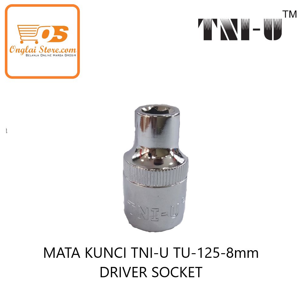 MATA KUNCI TNI-U TU-125-8mm DRIVER SOCKET  (HARGA SPESIAL)