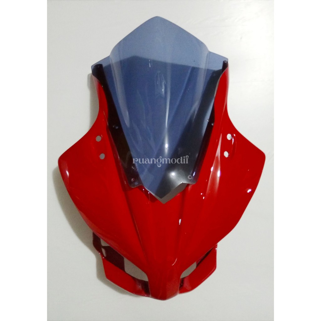 FAIRING DEPAN CBR LOKAL 150 K45 250 K33 FAIRING VISOR MODIFIKASI CBR 150 LOKAL K45A 250 K33 Shopee Indonesia