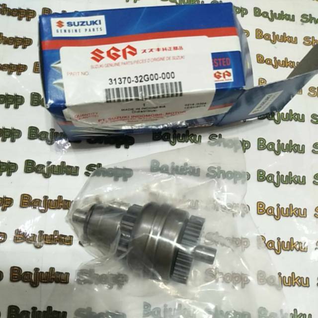 Pinion assy starter motor/ gigi penghubung starter suzuki nex 100%ori