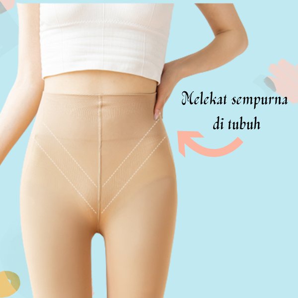 Stocking  Celana Stoking Pantyhose  Wanita Anti Slip Tebal Hangat  Panjang  Ketebalan 200D