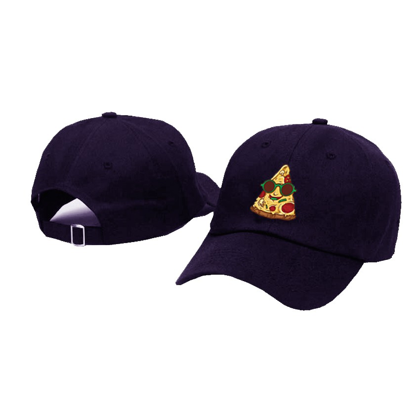 Topi Baseball Distro Pizza Uk - Black Premium