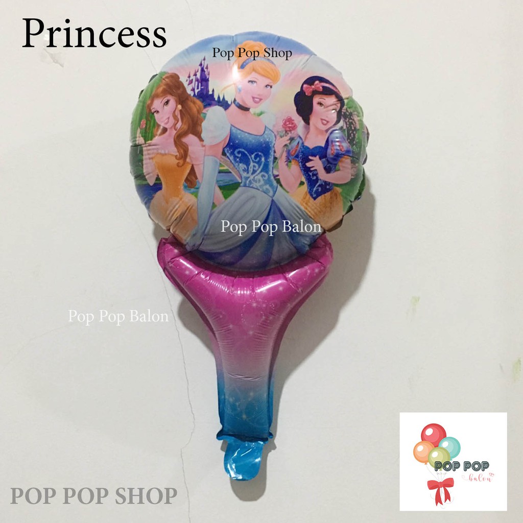Balon Foil Pentung Princess / Pentungan Tongkat Anak Souvenir