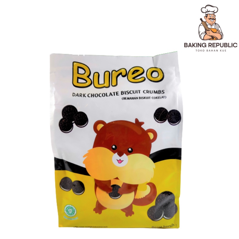 

Bureo Bubuk Biskuit Coklat Kasar & Halus 1 Kg / Bureo Biscuit Chocolate 1 Kg Kasar & Halus